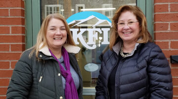 Barbara Beaulieu and Gail Fanjoy.