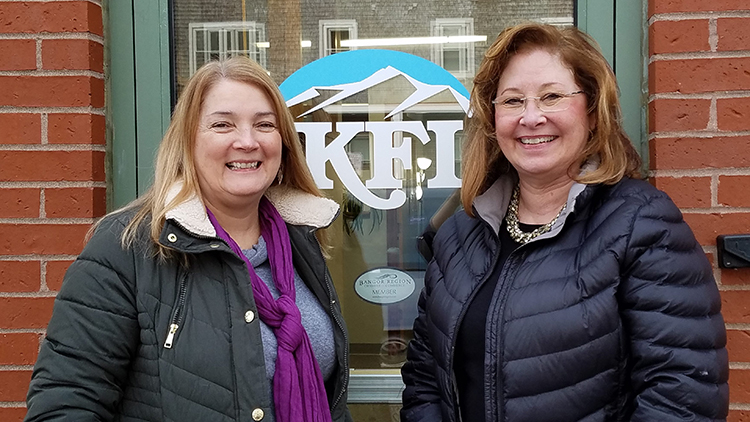 Barbara Beaulieu and Gail Fanjoy.