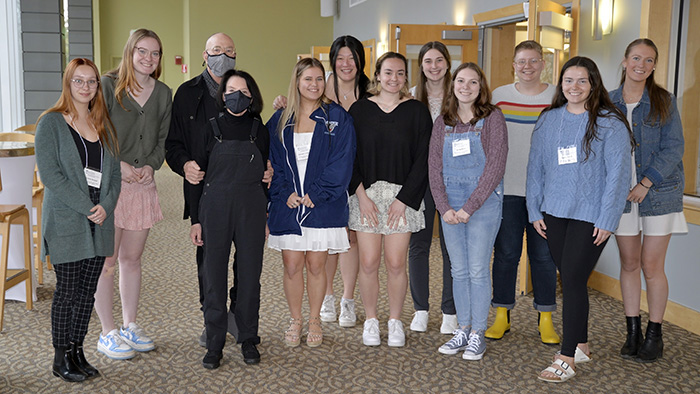 Group photo of the 2023 IDS Minor students and their instructors.