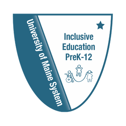 Level 1 University of Maine System Inclusive Education PreK-12 badge.