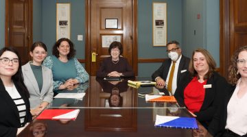 Senator Collins with NH-ME Lend